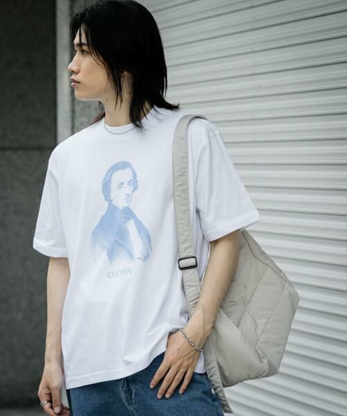 SENSE OF PLACE by URBAN RESEARCH / センスオブプレイス バイ アーバンリサーチ Tシャツ | ヴィンテージライクTシャツ(ショパン) | 詳細17