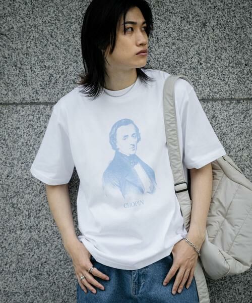 SENSE OF PLACE by URBAN RESEARCH / センスオブプレイス バイ アーバンリサーチ Tシャツ | ヴィンテージライクTシャツ(ショパン) | 詳細18