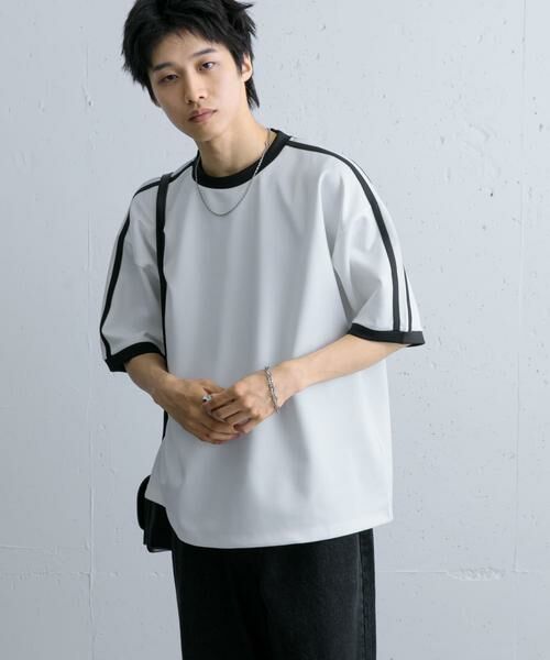 SENSE OF PLACE by URBAN RESEARCH / センスオブプレイス バイ アーバンリサーチ Tシャツ | ポンチリンガーショートスリーブTシャツ | 詳細3