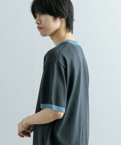 SENSE OF PLACE by URBAN RESEARCH / センスオブプレイス バイ アーバンリサーチ ニット・セーター | 『洗濯可』リブハイショクラインニットTシャツ(5分袖)