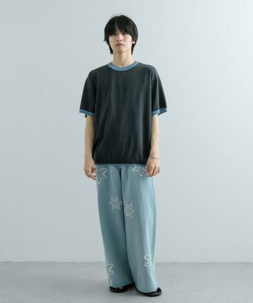 SENSE OF PLACE by URBAN RESEARCH / センスオブプレイス バイ アーバンリサーチ ニット・セーター | 『洗濯可』リブハイショクラインニットTシャツ(5分袖) | 詳細26
