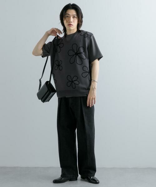 SENSE OF PLACE by URBAN RESEARCH / センスオブプレイス バイ アーバンリサーチ ベスト | ポップアートフラワーニットベスト | 詳細7