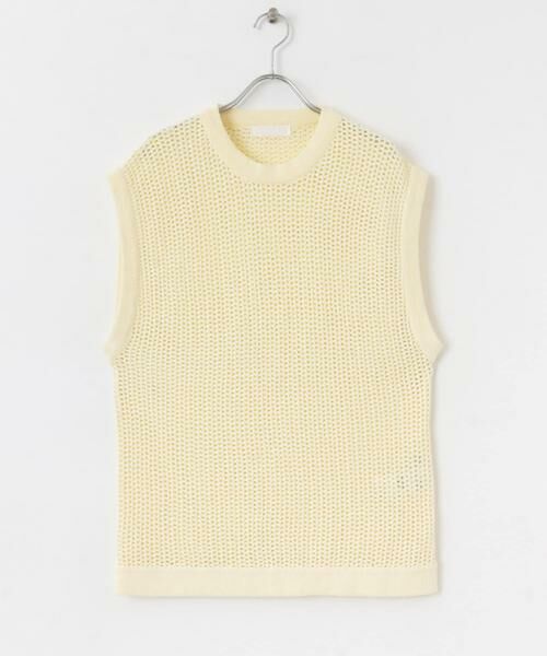 SENSE OF PLACE by URBAN RESEARCH / センスオブプレイス バイ アーバンリサーチ ベスト | シアーメッシュニットベスト | 詳細6