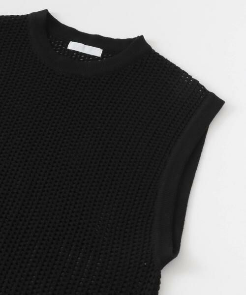 SENSE OF PLACE by URBAN RESEARCH / センスオブプレイス バイ アーバンリサーチ ベスト | シアーメッシュニットベスト | 詳細23