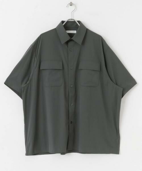 SENSE OF PLACE by URBAN RESEARCH / センスオブプレイス バイ アーバンリサーチ シャツ・ブラウス | 『UR TECH MoLight』 Wポケットシャツ(5分袖) | 詳細20
