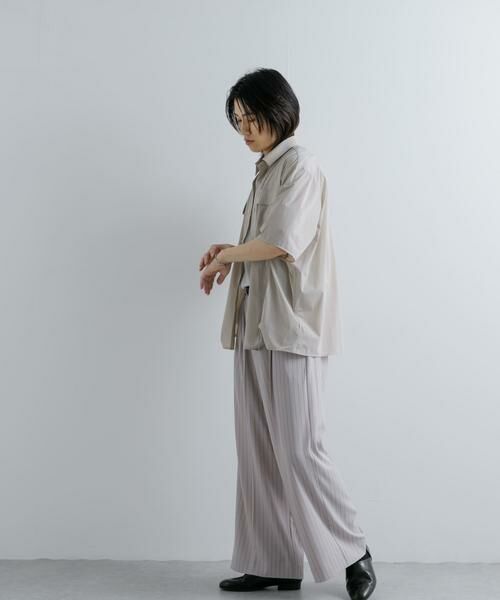 SENSE OF PLACE by URBAN RESEARCH / センスオブプレイス バイ アーバンリサーチ シャツ・ブラウス | 『UR TECH MoLight』 Wポケットシャツ(5分袖) | 詳細28