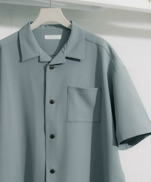SENSE OF PLACE by URBAN RESEARCH / センスオブプレイス バイ アーバンリサーチ シャツ・ブラウス | 『ユニセックス』オープンカラールーズシャツ(5分袖) | 詳細14