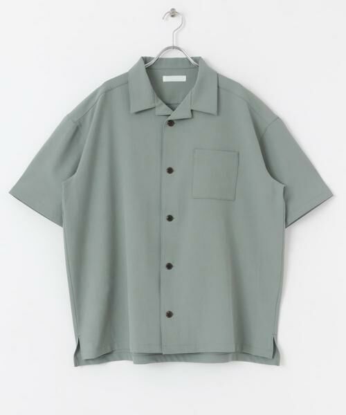 SENSE OF PLACE by URBAN RESEARCH / センスオブプレイス バイ アーバンリサーチ シャツ・ブラウス | 『ユニセックス』オープンカラールーズシャツ(5分袖) | 詳細15