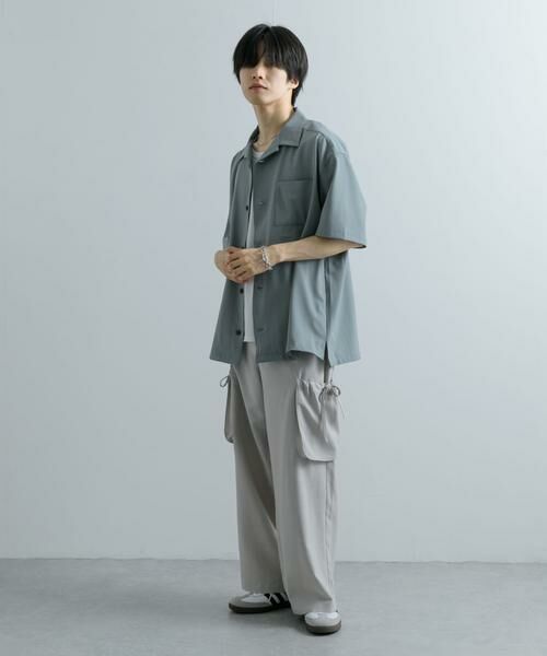 SENSE OF PLACE by URBAN RESEARCH / センスオブプレイス バイ アーバンリサーチ シャツ・ブラウス | 『ユニセックス』オープンカラールーズシャツ(5分袖) | 詳細5