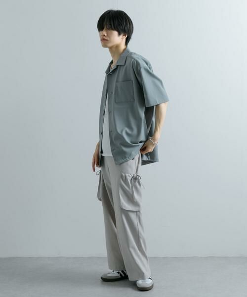 SENSE OF PLACE by URBAN RESEARCH / センスオブプレイス バイ アーバンリサーチ シャツ・ブラウス | 『ユニセックス』オープンカラールーズシャツ(5分袖) | 詳細6