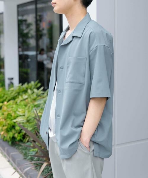 SENSE OF PLACE by URBAN RESEARCH / センスオブプレイス バイ アーバンリサーチ シャツ・ブラウス | 『ユニセックス』オープンカラールーズシャツ(5分袖) | 詳細7