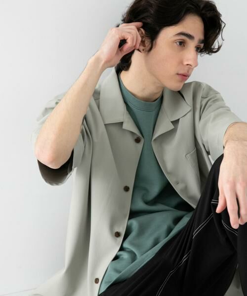 SENSE OF PLACE by URBAN RESEARCH / センスオブプレイス バイ アーバンリサーチ シャツ・ブラウス | 『ユニセックス』オープンカラールーズシャツ(5分袖) | 詳細17