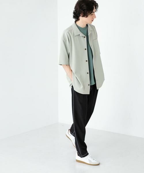 SENSE OF PLACE by URBAN RESEARCH / センスオブプレイス バイ アーバンリサーチ シャツ・ブラウス | 『ユニセックス』オープンカラールーズシャツ(5分袖) | 詳細20