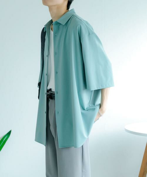 SENSE OF PLACE by URBAN RESEARCH / センスオブプレイス バイ アーバンリサーチ シャツ・ブラウス | 『ユニセックス』エクストラルーズシャツ(5分袖) | 詳細11
