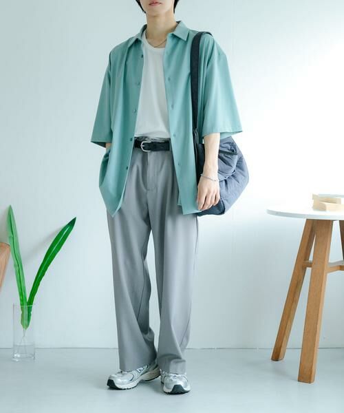 SENSE OF PLACE by URBAN RESEARCH / センスオブプレイス バイ アーバンリサーチ シャツ・ブラウス | 『ユニセックス』エクストラルーズシャツ(5分袖) | 詳細12