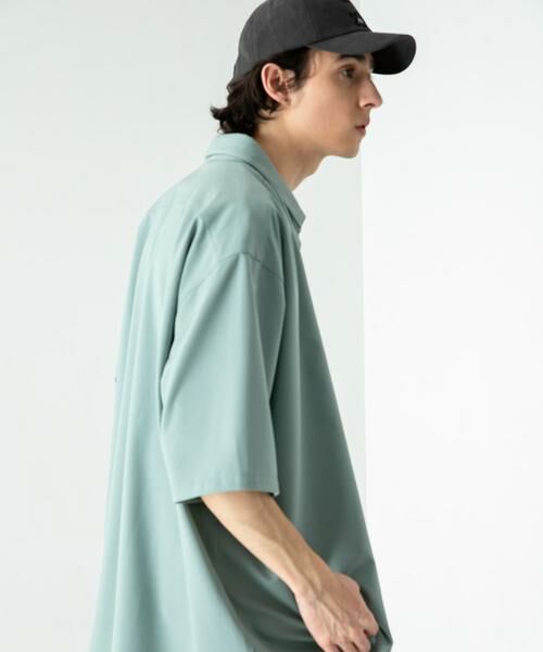 SENSE OF PLACE by URBAN RESEARCH / センスオブプレイス バイ アーバンリサーチ シャツ・ブラウス | 『ユニセックス』エクストラルーズシャツ(5分袖) | 詳細15