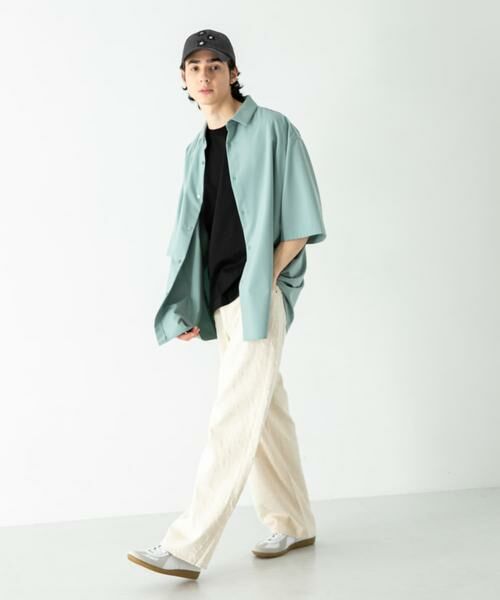 SENSE OF PLACE by URBAN RESEARCH / センスオブプレイス バイ アーバンリサーチ シャツ・ブラウス | 『ユニセックス』エクストラルーズシャツ(5分袖) | 詳細20