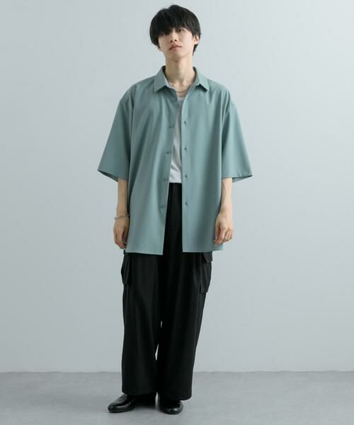 SENSE OF PLACE by URBAN RESEARCH / センスオブプレイス バイ アーバンリサーチ シャツ・ブラウス | 『ユニセックス』エクストラルーズシャツ(5分袖) | 詳細6