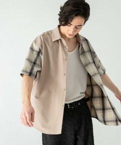 SENSE OF PLACE by URBAN RESEARCH / センスオブプレイス バイ アーバンリサーチ シャツ・ブラウス | チェックブロックドルーズシャツ(5分袖)