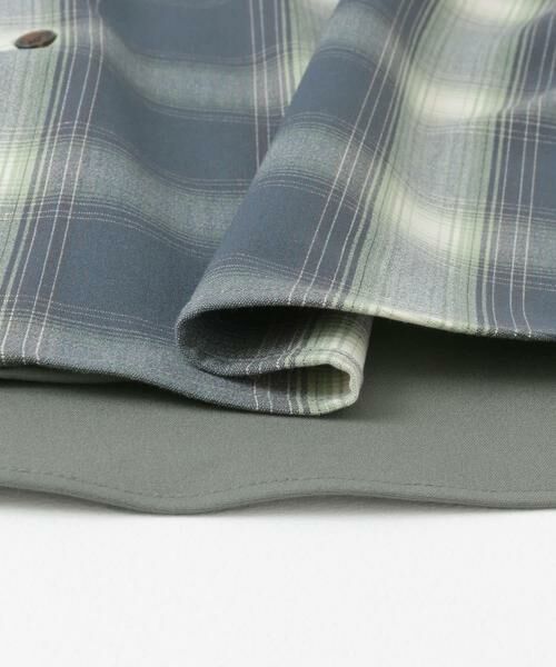 SENSE OF PLACE by URBAN RESEARCH / センスオブプレイス バイ アーバンリサーチ シャツ・ブラウス | チェックブロックドルーズシャツ(5分袖) | 詳細27