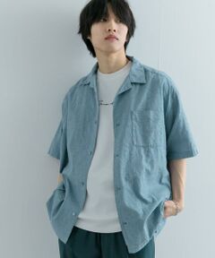 SENSE OF PLACE by URBAN RESEARCH / センスオブプレイス バイ アーバンリサーチ シャツ・ブラウス | ペイズリーオープンカラーシャツ(5分袖)