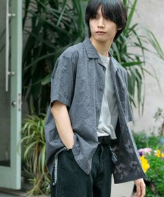 SENSE OF PLACE by URBAN RESEARCH / センスオブプレイス バイ アーバンリサーチ シャツ・ブラウス | ペイズリーオープンカラーシャツ(5分袖)