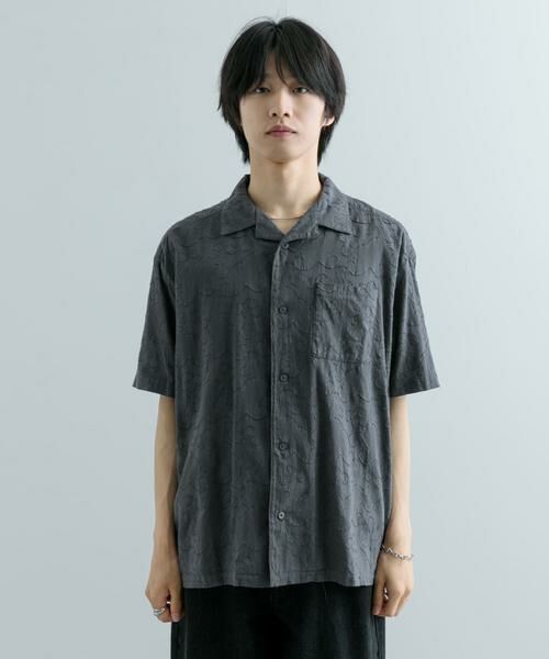 SENSE OF PLACE by URBAN RESEARCH / センスオブプレイス バイ アーバンリサーチ シャツ・ブラウス | ペイズリーオープンカラーシャツ(5分袖) | 詳細30