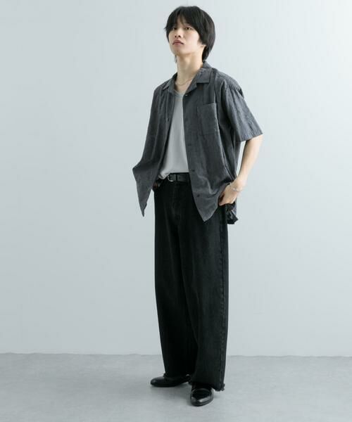 SENSE OF PLACE by URBAN RESEARCH / センスオブプレイス バイ アーバンリサーチ シャツ・ブラウス | ペイズリーオープンカラーシャツ(5分袖) | 詳細19