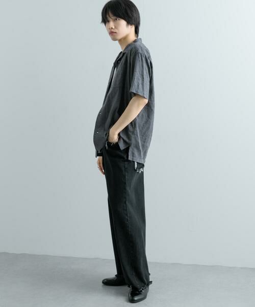 SENSE OF PLACE by URBAN RESEARCH / センスオブプレイス バイ アーバンリサーチ シャツ・ブラウス | ペイズリーオープンカラーシャツ(5分袖) | 詳細20