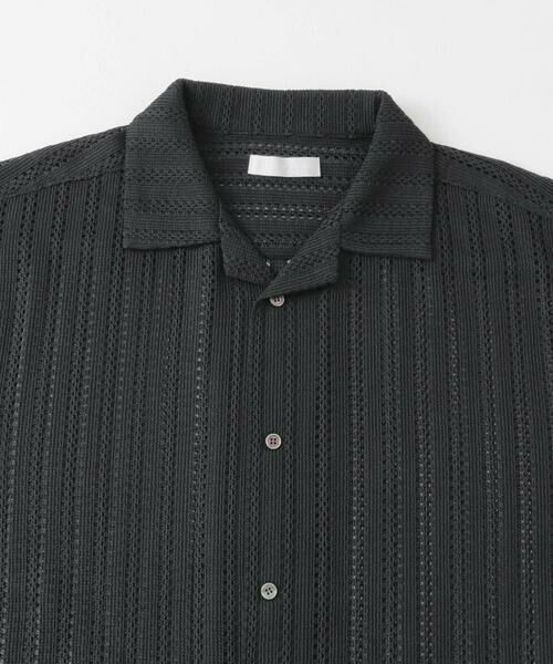 SENSE OF PLACE by URBAN RESEARCH / センスオブプレイス バイ アーバンリサーチ シャツ・ブラウス | 『ユニセックス』『洗濯可』アソートレースオープンカラーシャツ(5分袖) | 詳細26