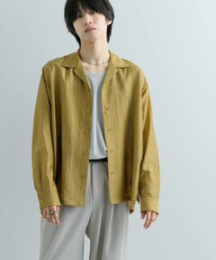SENSE OF PLACE by URBAN RESEARCH / センスオブプレイス バイ アーバンリサーチ シャツ・ブラウス | シアーストライプオープンカラーシャツ