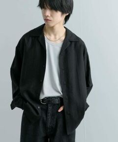 SENSE OF PLACE by URBAN RESEARCH / センスオブプレイス バイ アーバンリサーチ シャツ・ブラウス | シアーストライプオープンカラーシャツ