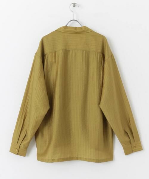 SENSE OF PLACE by URBAN RESEARCH / センスオブプレイス バイ アーバンリサーチ シャツ・ブラウス | シアーストライプオープンカラーシャツ | 詳細9