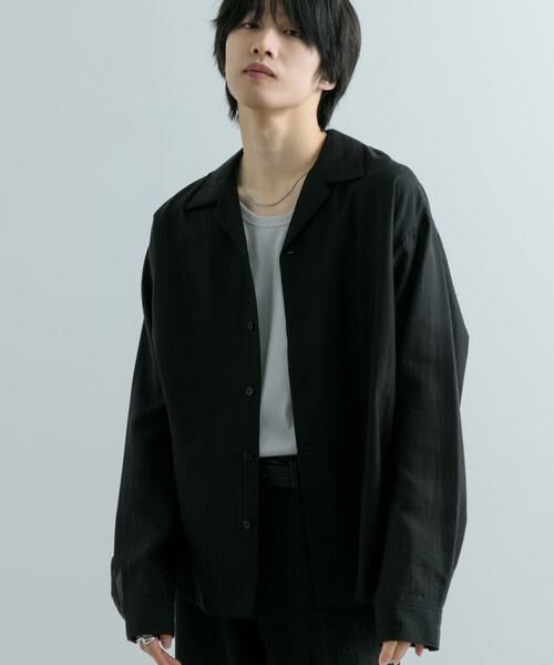 SENSE OF PLACE by URBAN RESEARCH / センスオブプレイス バイ アーバンリサーチ シャツ・ブラウス | シアーストライプオープンカラーシャツ | 詳細16