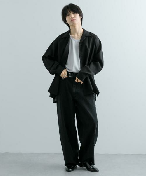 SENSE OF PLACE by URBAN RESEARCH / センスオブプレイス バイ アーバンリサーチ シャツ・ブラウス | シアーストライプオープンカラーシャツ | 詳細17