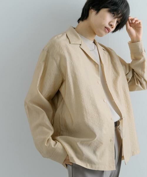 SENSE OF PLACE by URBAN RESEARCH / センスオブプレイス バイ アーバンリサーチ シャツ・ブラウス | シアーストライプオープンカラーシャツ | 詳細23