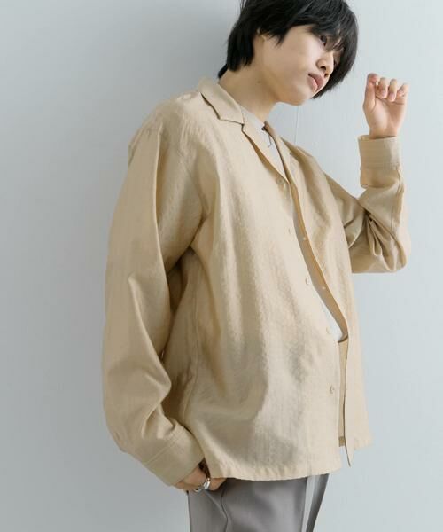 SENSE OF PLACE by URBAN RESEARCH / センスオブプレイス バイ アーバンリサーチ シャツ・ブラウス | シアーストライプオープンカラーシャツ | 詳細24