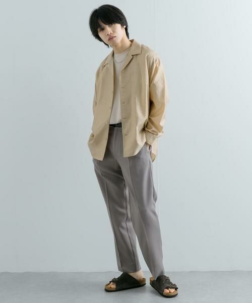 SENSE OF PLACE by URBAN RESEARCH / センスオブプレイス バイ アーバンリサーチ シャツ・ブラウス | シアーストライプオープンカラーシャツ | 詳細25