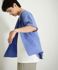 SENSE OF PLACE by URBAN RESEARCH / センスオブプレイス バイ アーバンリサーチ シャツ・ブラウス | ノーカラーシャツ(5分袖)