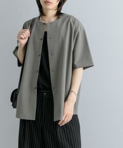 SENSE OF PLACE by URBAN RESEARCH / センスオブプレイス バイ アーバンリサーチ シャツ・ブラウス | ノーカラーシャツ(5分袖)