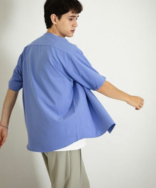 SENSE OF PLACE by URBAN RESEARCH / センスオブプレイス バイ アーバンリサーチ シャツ・ブラウス | ノーカラーシャツ(5分袖) | 詳細1