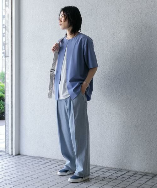 SENSE OF PLACE by URBAN RESEARCH / センスオブプレイス バイ アーバンリサーチ シャツ・ブラウス | ノーカラーシャツ(5分袖) | 詳細10