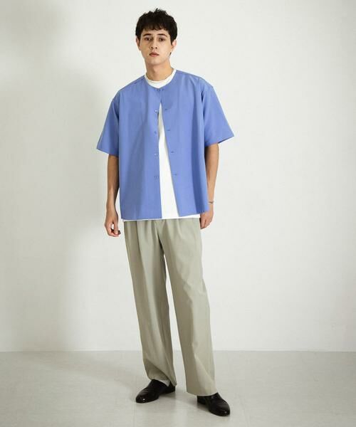 SENSE OF PLACE by URBAN RESEARCH / センスオブプレイス バイ アーバンリサーチ シャツ・ブラウス | ノーカラーシャツ(5分袖) | 詳細2