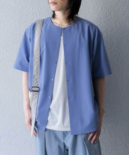 SENSE OF PLACE by URBAN RESEARCH / センスオブプレイス バイ アーバンリサーチ シャツ・ブラウス | ノーカラーシャツ(5分袖) | 詳細5