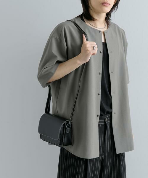 SENSE OF PLACE by URBAN RESEARCH / センスオブプレイス バイ アーバンリサーチ シャツ・ブラウス | ノーカラーシャツ(5分袖) | 詳細21