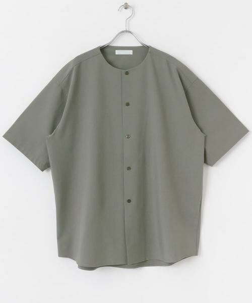 SENSE OF PLACE by URBAN RESEARCH / センスオブプレイス バイ アーバンリサーチ シャツ・ブラウス | ノーカラーシャツ(5分袖) | 詳細26