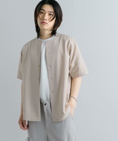 SENSE OF PLACE by URBAN RESEARCH / センスオブプレイス バイ アーバンリサーチ シャツ・ブラウス | ノーカラーシャツ(5分袖) | 詳細28