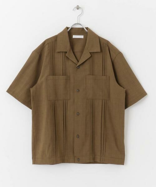 SENSE OF PLACE by URBAN RESEARCH / センスオブプレイス バイ アーバンリサーチ シャツ・ブラウス | 『セットアップ対応』 『UR TECH DRYLUXE』リネンライクキューバシャツ | 詳細10