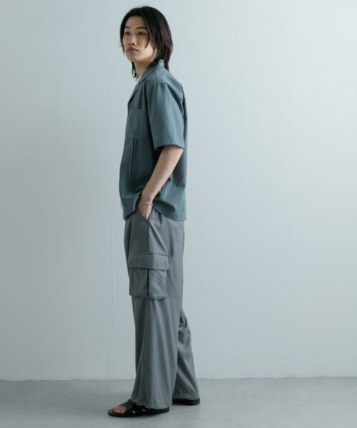 SENSE OF PLACE by URBAN RESEARCH / センスオブプレイス バイ アーバンリサーチ シャツ・ブラウス | 『セットアップ対応』 『UR TECH DRYLUXE』リネンライクキューバシャツ | 詳細18