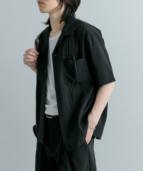 SENSE OF PLACE by URBAN RESEARCH / センスオブプレイス バイ アーバンリサーチ シャツ・ブラウス | 『セットアップ対応』 『UR TECH DRYLUXE』リネンライクキューバシャツ | 詳細26